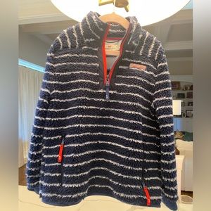 Girls Vineyard Vines small (7-8) zip neck